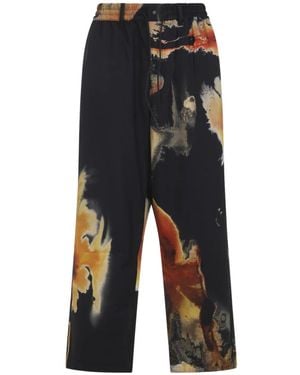 Y-3 Wide Trousers - Nero