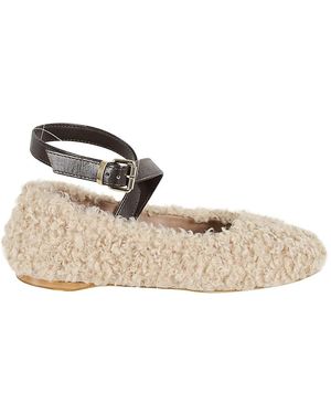 Semicouture Ballerinas - Natural