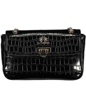 La Martina Elegante ketten umhängetasche - Schwarz