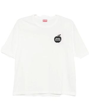 KENZO Tops ,Wit ,Nylon T-Shirt