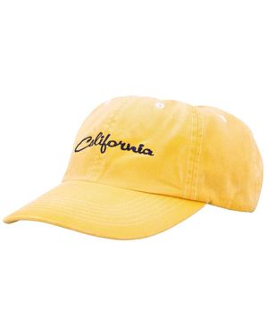 ERL Accessoires ,Geel ,Katoen California Baseball Cap Geel