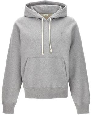 Saint Laurent Hoodies - Grey