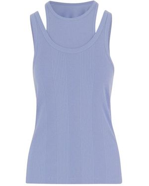 ARMARIUM Sleeveless Tops - Blue