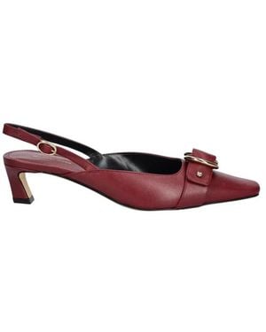 Michael Kors Schoenen ,Rood ,Leer Jaden Pump
