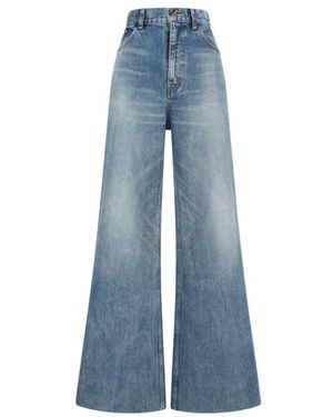 Celine Flare Jeans 001 - Blau