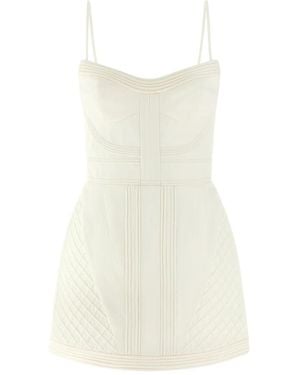 Zimmermann Short Dresses - White