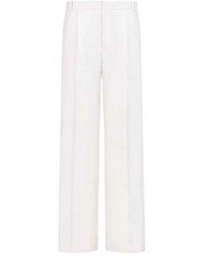 Dior Wide Trousers - White