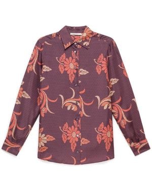 Maliparmi Collection Print Shirt - Lila