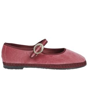 Flabelus Schoenen ,Roze ,Katoen O'Brien Mary Jane - Rood