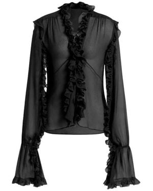 Alberta Ferretti Blouses - Black