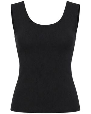 Jucca Tops ,Zwart ,Mouwloze Top