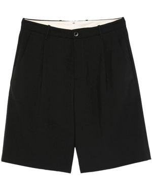 Nine:inthe:morning Long Shorts - Black