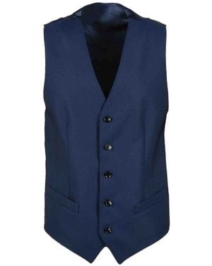 Alessandro Dell'acqua Suit Vests - Bleu