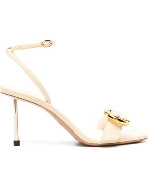 Jacquemus High Heel Sandals - Metallic