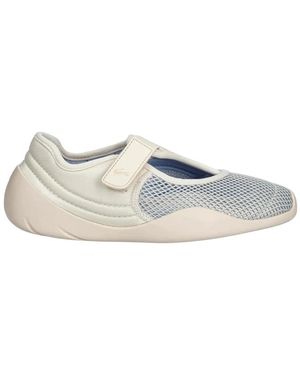 Lacoste Schoenen ,Wit ,Polyester Low Mystere - Blauw