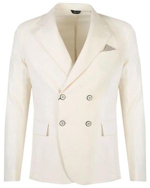 Xagon Man Zweireihiger Blazer - Weiß