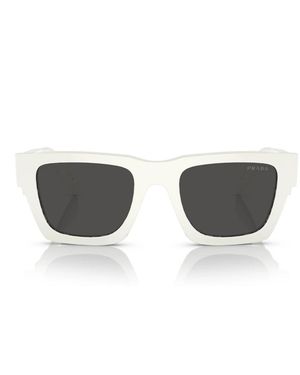 Prada Pillow Shape Zonnebril - Wit