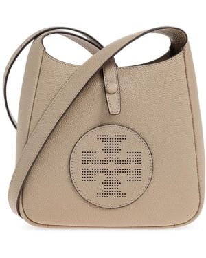 Tory Burch Miller Swing Crossbody Tas - Bruin
