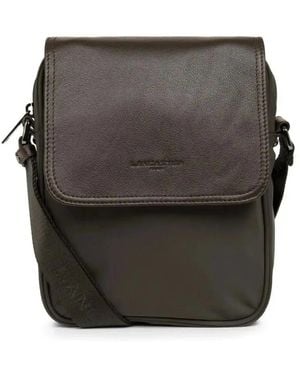 Lancaster Cross Body Messenger - Grey