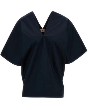 Plan C V-Back Top - Blau