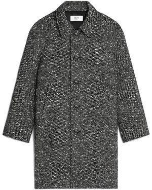Celine Single-Breasted Coats - Grey