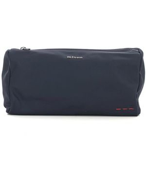 Kiton Toilet Bags - Blu