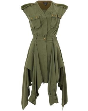 DIESEL Shirt Dresses - Green