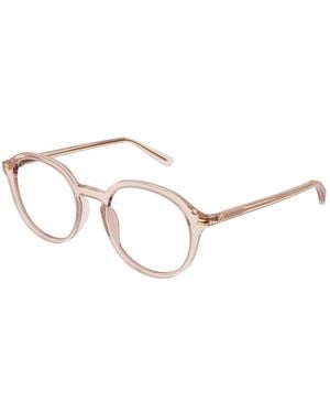 Gucci Runde Optische Fassung - Mettallic