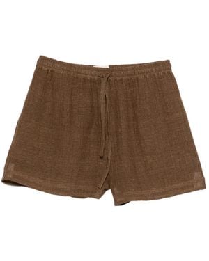 LeKasha Short Shorts - Marrón