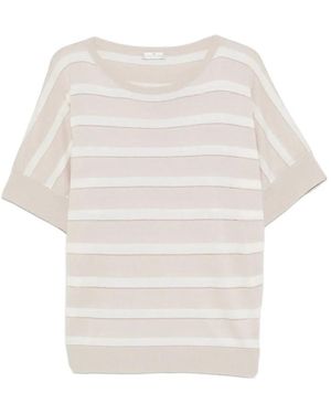 Panicale Round-Neck Knitwear - Blanco