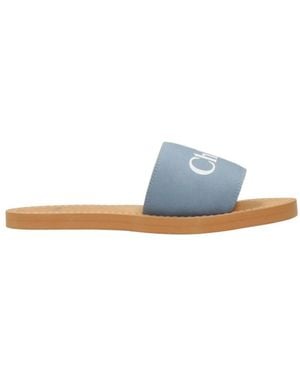 Chloé Sliders - Bleu