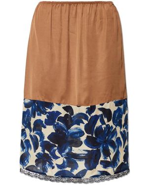 Munthe Ninia Slip Skirt - Blau