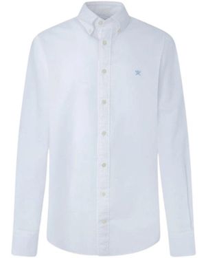Hackett Casual Shirts - Bleu