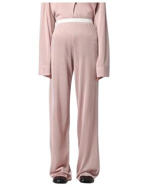 Maison Margiela Wide Trousers - Pink