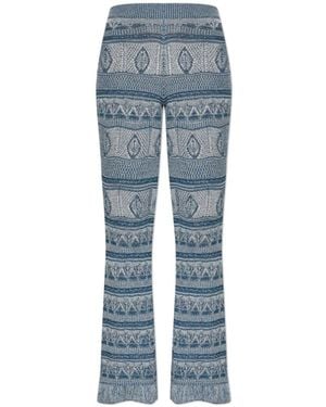 Etro Wide Trousers - Blue