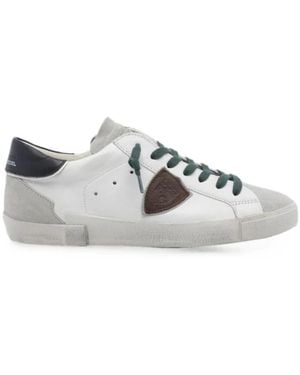 Philippe Model Schoenen ,Veelkleurig ,Sneakers - Wit