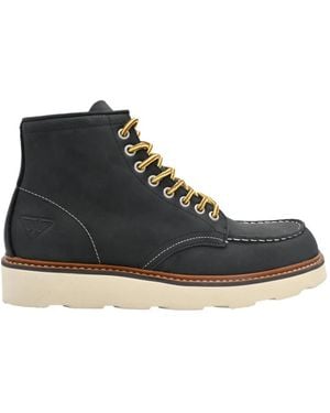 Docksteps Lace-Up Boots - Nero