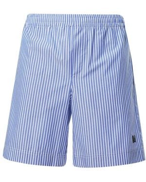 MSGM Casual Shorts - Azul