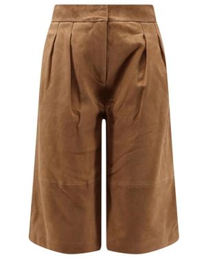 Scarlett Poppies Long Shorts - Marron
