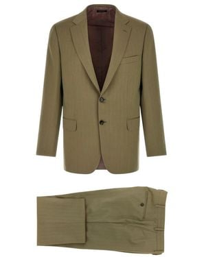 Brioni Single Breasted Suits - Verde