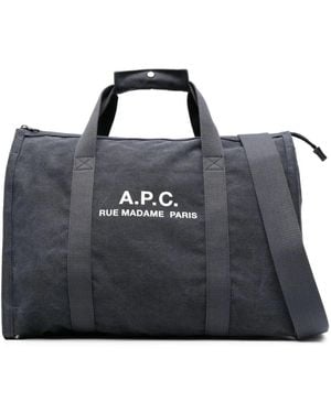 A.P.C. Weekend Bags - Black