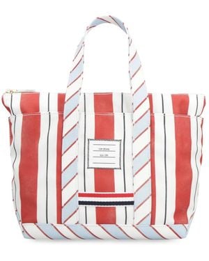 Thom Browne Shopping Bags - Red