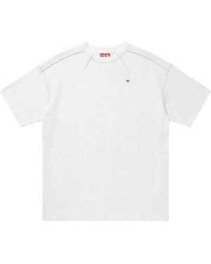 DIESEL Tops ,Wit ,Katoen T-Crahor-Boxt-T1 T-Shirt