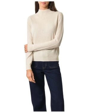 Marella Truien & Vesten ,Wit ,Kasjmier Trui Van Kasjmiermix - Blauw