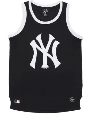 '47 Basketball Tanktop Mlb Imprint Tank New City Neyyan - Zwart