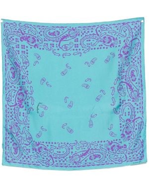 Mantero 1902 Silky Scarves - Blu