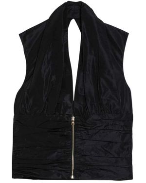 Patou Sleeveless Tops - Black