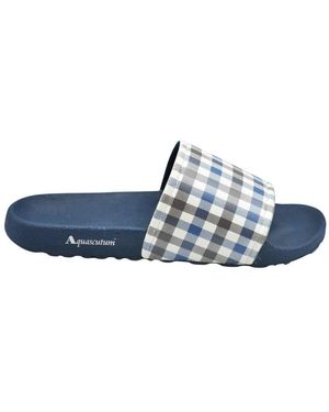 Aquascutum Blaue Flache Schuhe Für Frauen