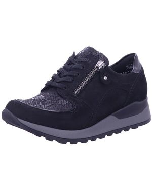 Waldläufer Bequemer Schnürschuh Hiroko Soft - Blau