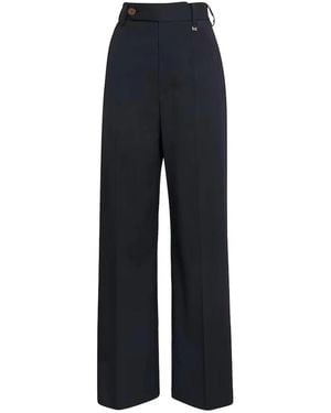 Vivienne Westwood Blauwe Broek Voor Vrouwen Aw25